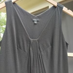 Ann Taylor Black V neck Dress Size 8